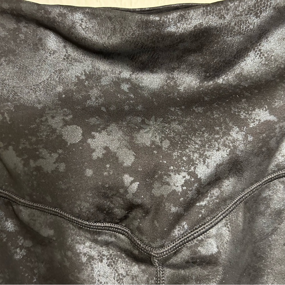 ATHLETA Elation Ultra‎ High Rise Misty Lace Leggings Size LP - Picture 3 of 9